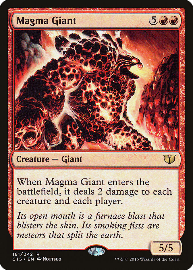 Magma Giant 161 (Commander 2015)  | Good Games Adelaide SA