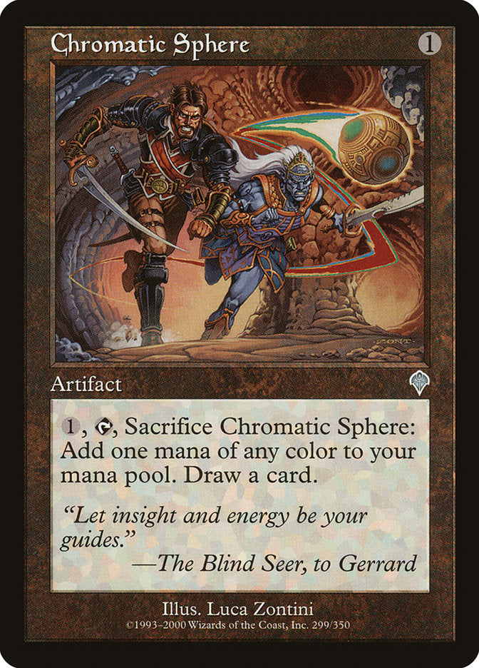 Chromatic Sphere 299 (Invasion)  - Foil | Good Games Adelaide SA