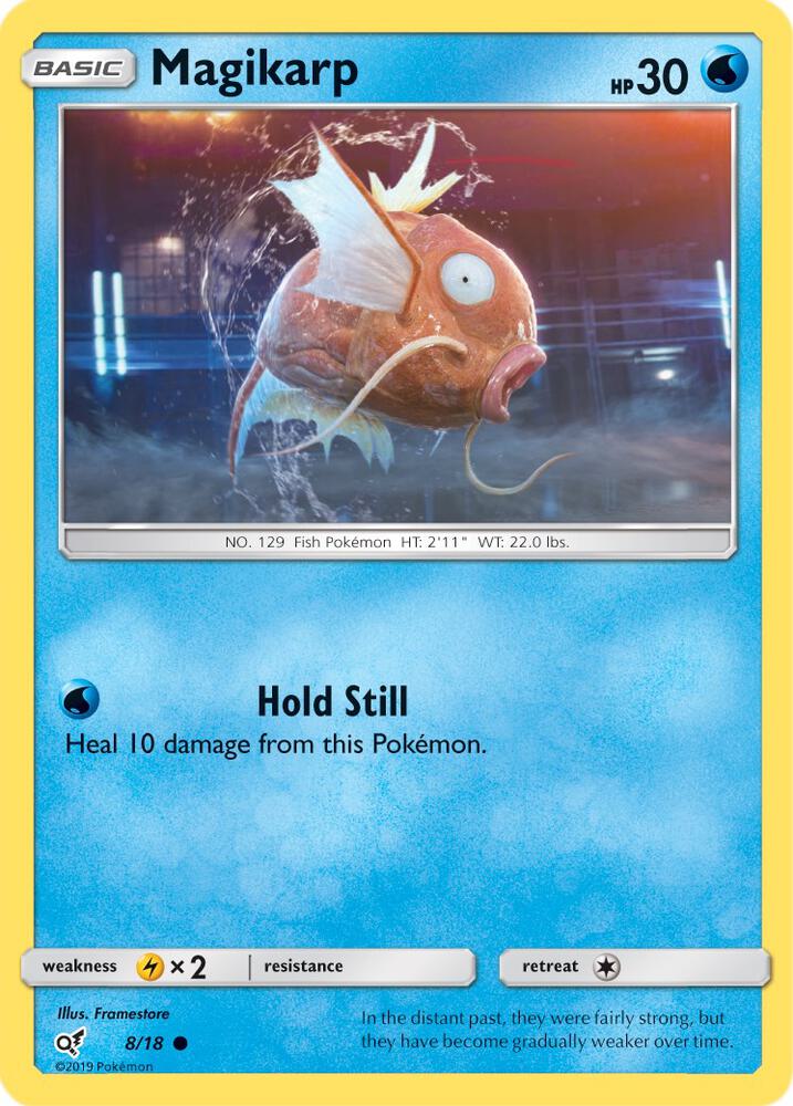 Magikarp 8/18 (Detective Pikachu)  - Holofoil | Good Games Adelaide SA