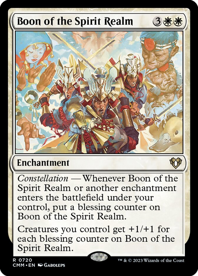 Boon of the Spirit Realm 720 (Commander Masters)  | Good Games Adelaide SA