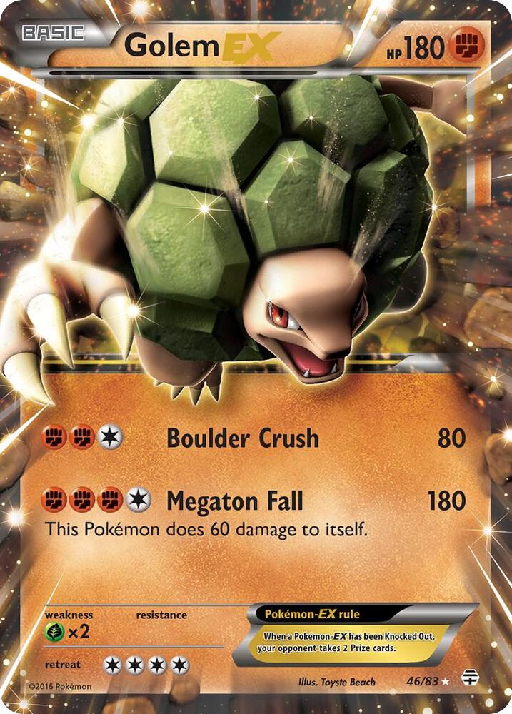 Golem EX 46/83 (Generations)  - Holofoil | Good Games Adelaide SA