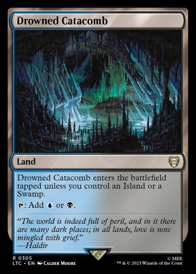 Drowned Catacomb 305 (Commander: The Lord of the Rings: Tales of Middle-earth)  | Good Games Adelaide SA