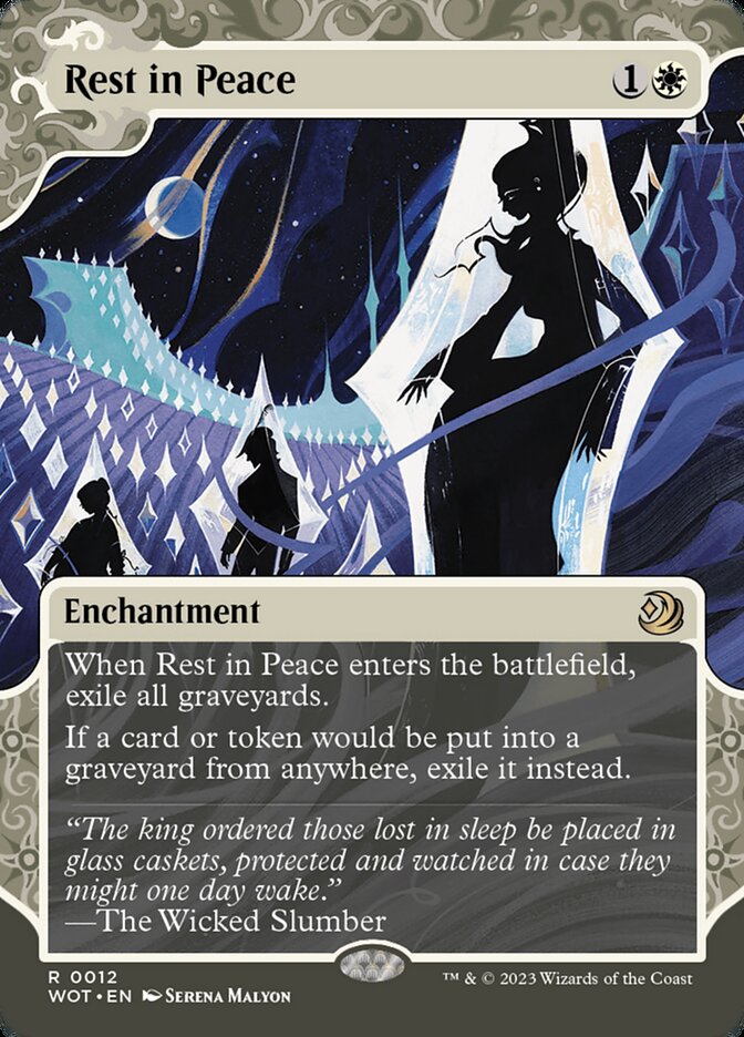 Rest in Peace 12 (Wilds of Eldraine: Enchanting Tales)  - Foil | Good Games Adelaide SA