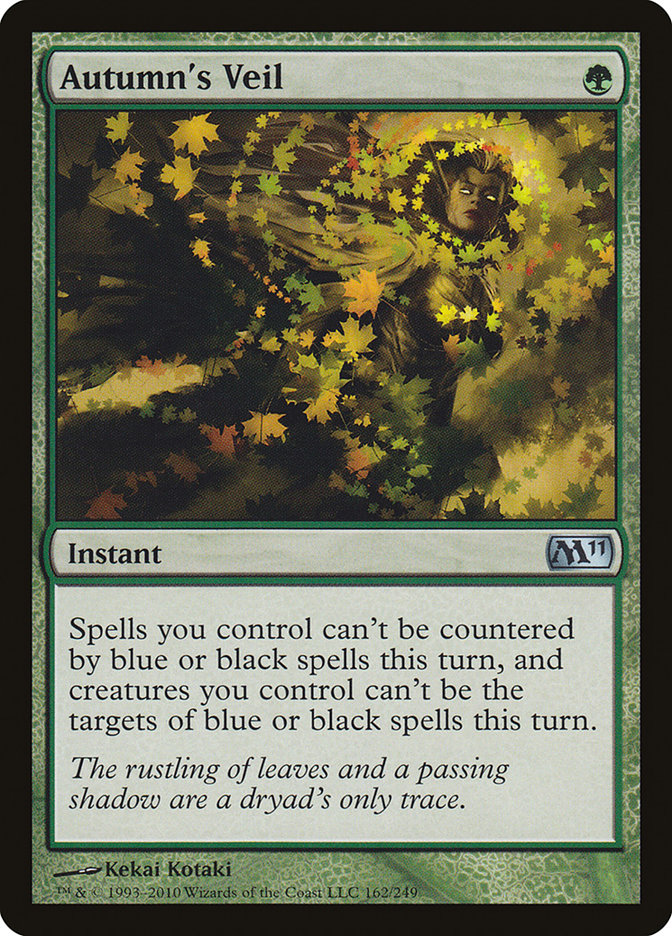 Autumn's Veil 162 (Magic 2011 (M11))  - Foil | Good Games Adelaide SA