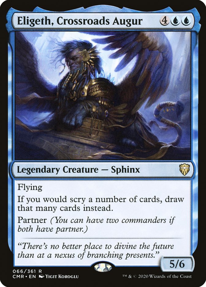 Eligeth Crossroads Augur 66 (Commander Legends)  - Foil | Good Games Adelaide SA