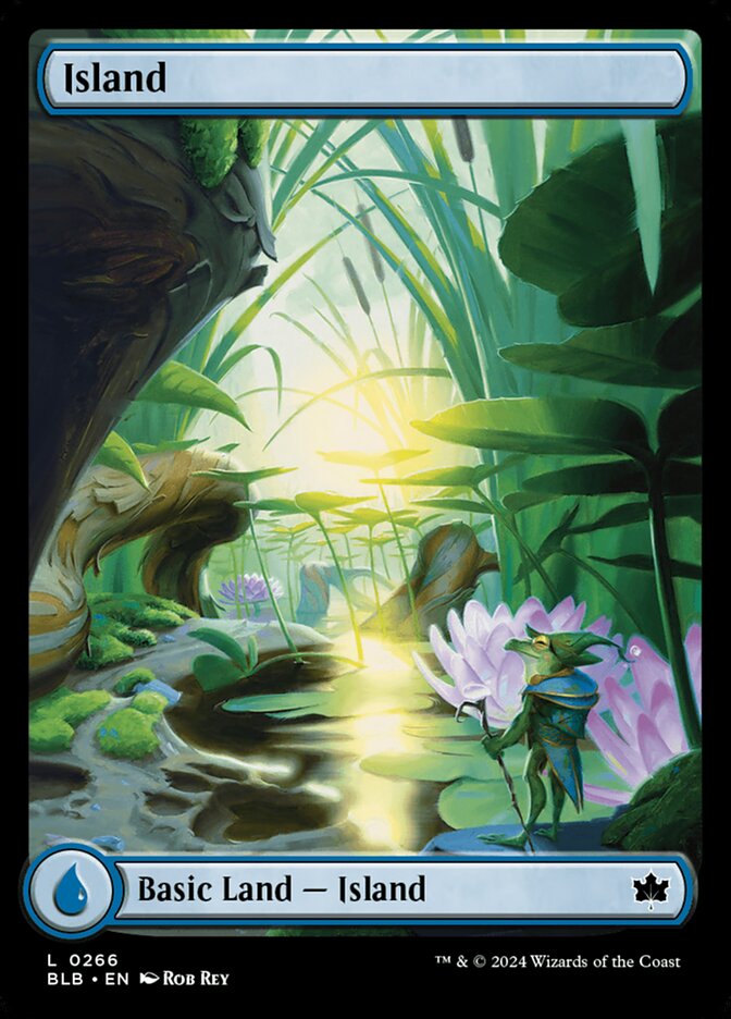 Island 266 (Bloomburrow)  - Foil | Good Games Adelaide SA