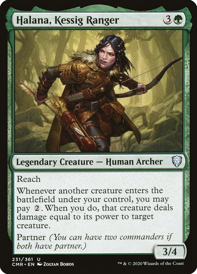 Halana, Kessig Ranger 231 (Commander Legends)  - Foil | Good Games Adelaide SA