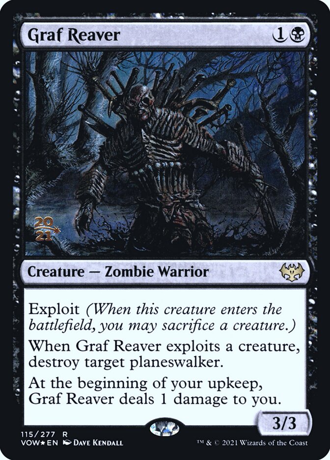 Graf Reaver 115 (Prerelease Cards)  - Foil | Good Games Adelaide SA