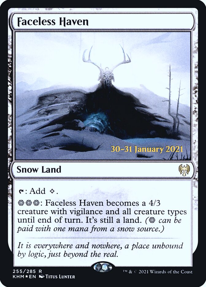 Faceless Haven 255 (Prerelease Cards)  - Foil | Good Games Adelaide SA