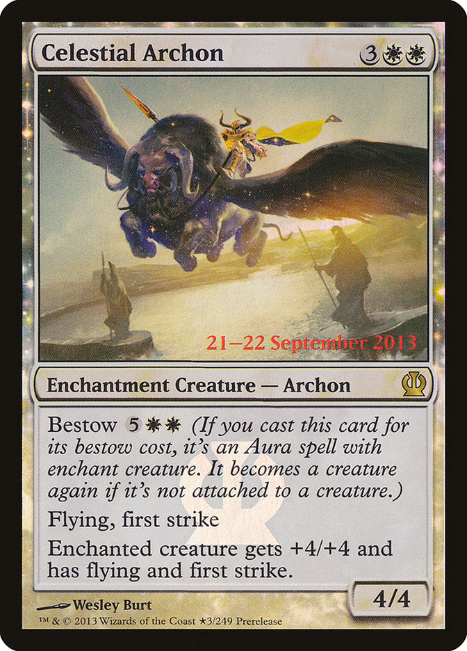 Celestial Archon 3 (Prerelease Cards)  - Foil | Good Games Adelaide SA