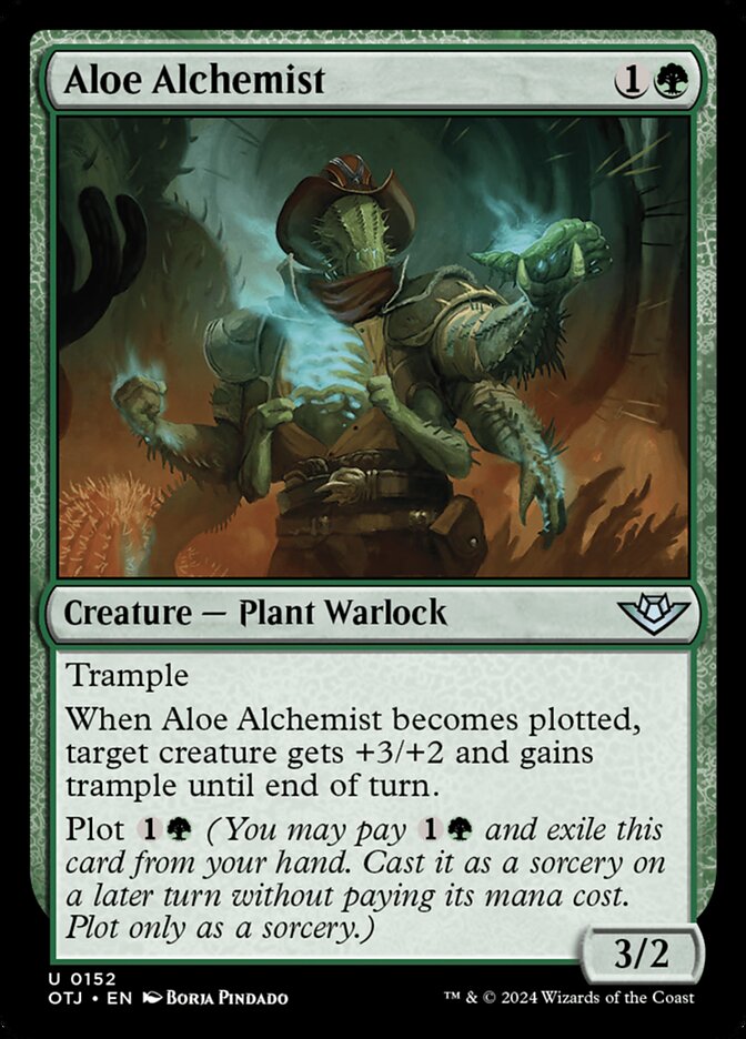 Aloe Alchemist 152/286 (Outlaws of Thunder Junction)  | Good Games Adelaide SA