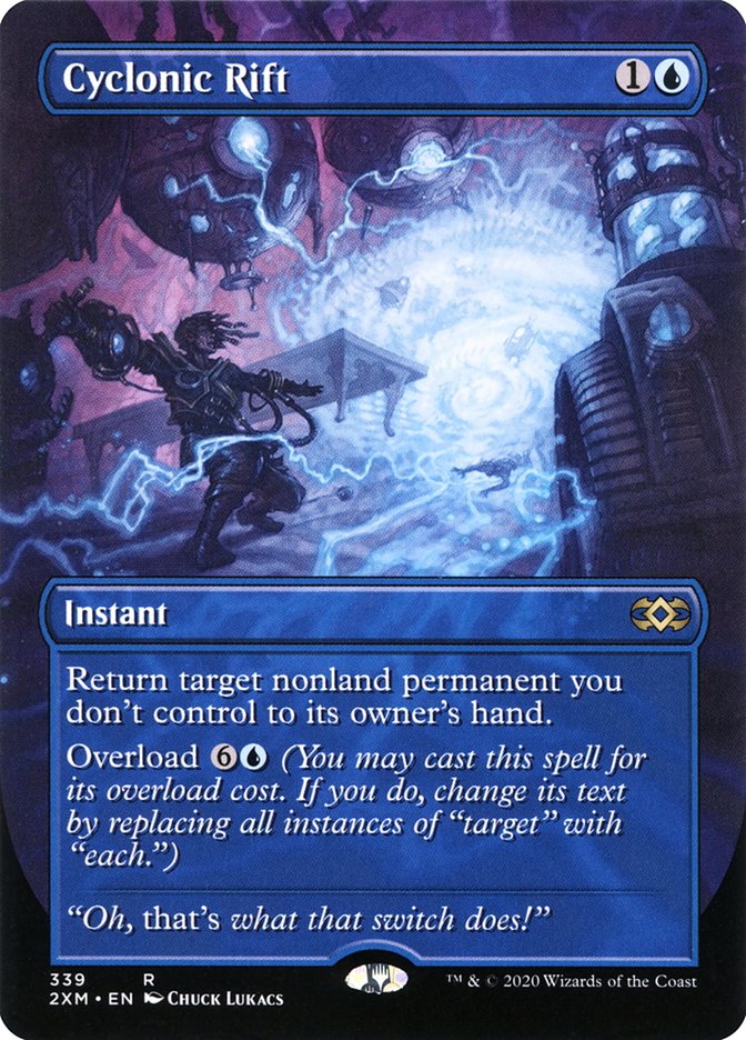 Cyclonic Rift 339 (Double Masters)  - Foil | Good Games Adelaide SA