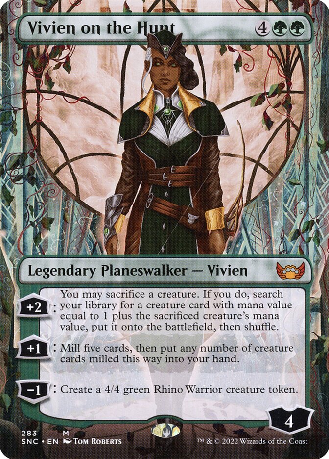 Vivien on the Hunt 283 (Streets of New Capenna)  - Foil | Good Games Adelaide SA