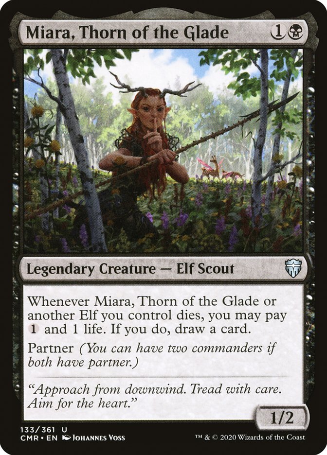 Miara Thorn of the Glade 133 (Commander Legends)  - Foil | Good Games Adelaide SA