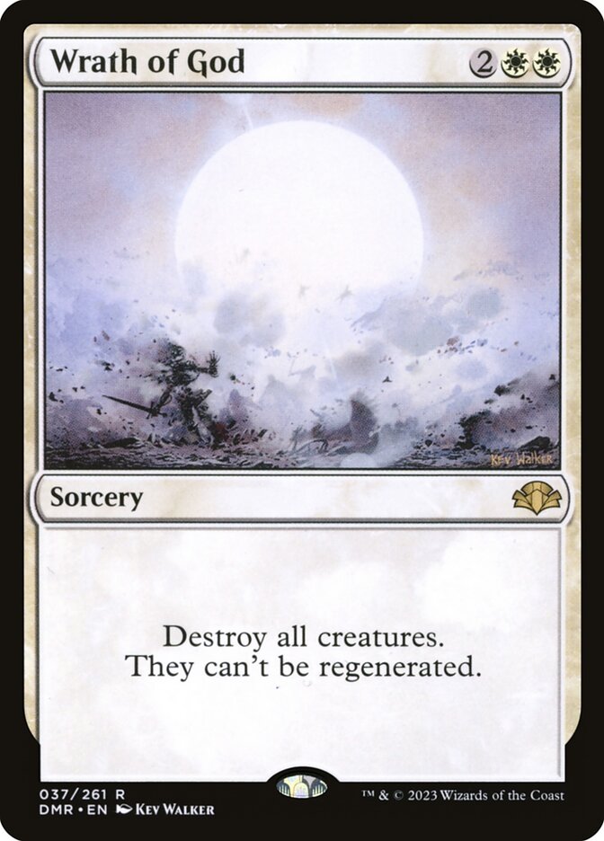 Wrath of God 37 (Dominaria Remastered)  - Foil | Good Games Adelaide SA