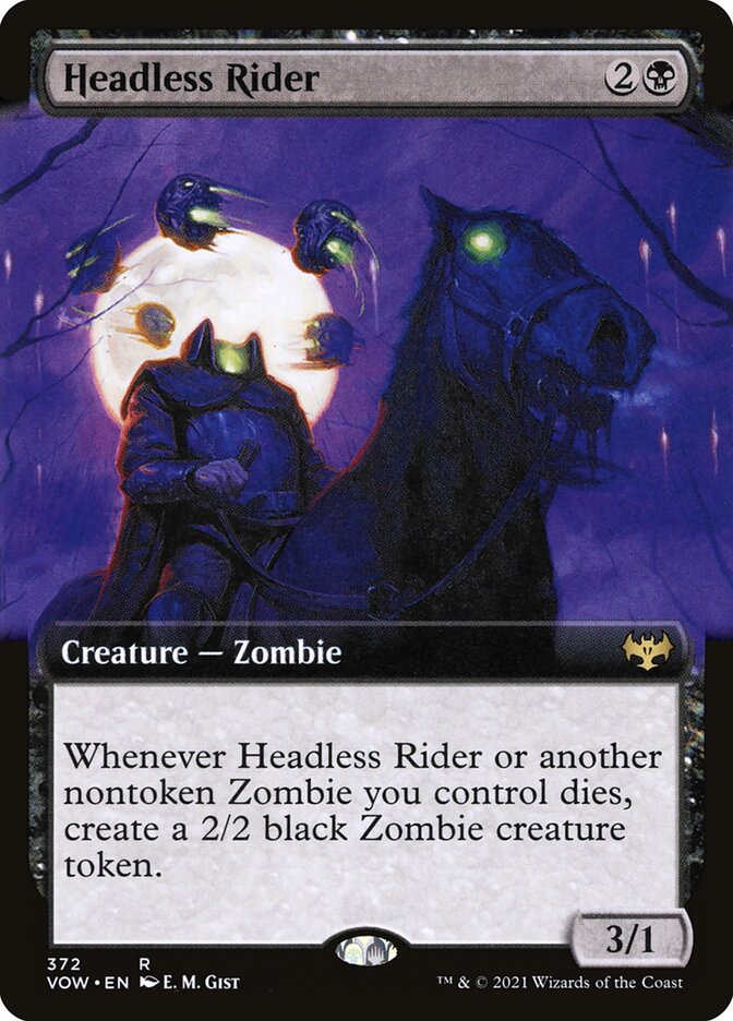 Headless Rider 372 (Innistrad: Crimson Vow)  - Foil | Good Games Adelaide SA