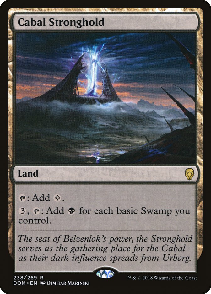 Cabal Stronghold 238 (Dominaria)  | Good Games Adelaide SA