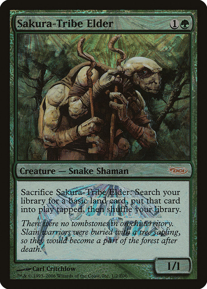 Sakura-Tribe Elder 1 (Junior Series Promos)  - Foil | Good Games Adelaide SA