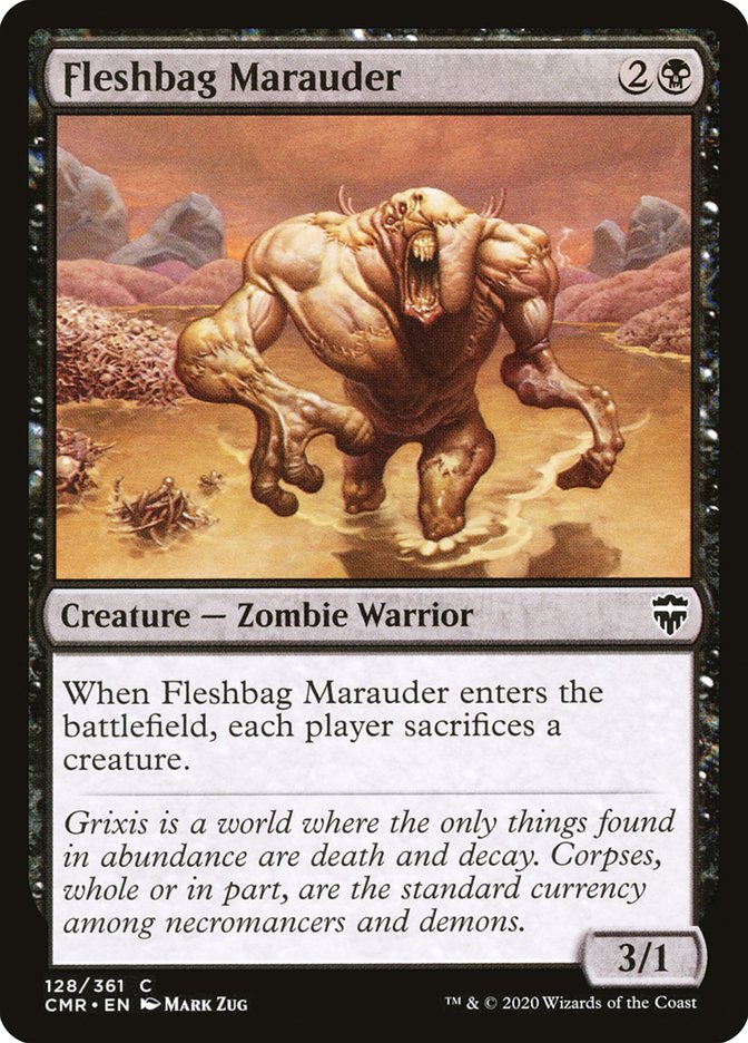 Fleshbag Marauder 128 (Commander Legends)  - Foil | Good Games Adelaide SA