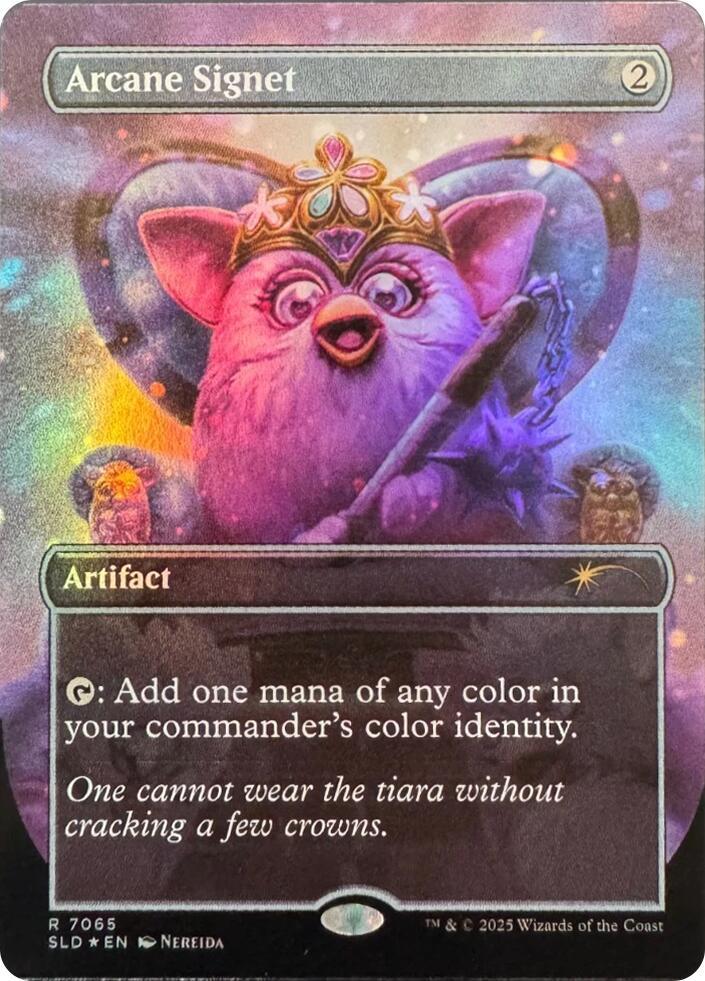 Arcane Signet 7065 Rainbow Foil 7065 (Secret Lair Drop Series)  - Foil | Good Games Adelaide SA