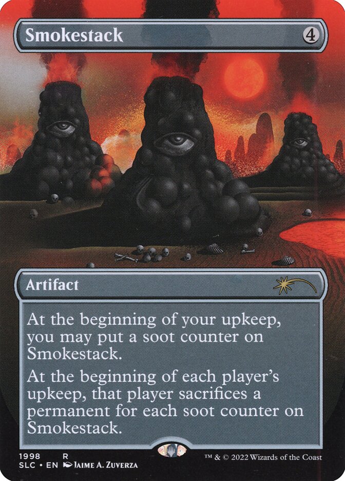 Smokestack 1998 (Secret Lair Countdown Kit)  - Borderless Foil | Good Games Adelaide SA