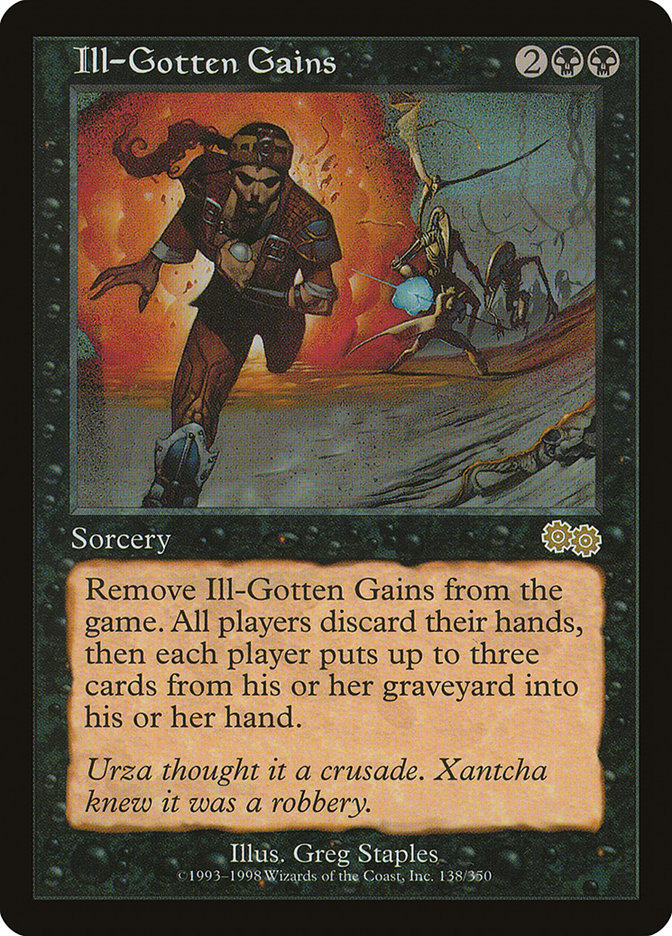 Ill-Gotten Gains 138 (Urza's Saga)  | Good Games Adelaide SA
