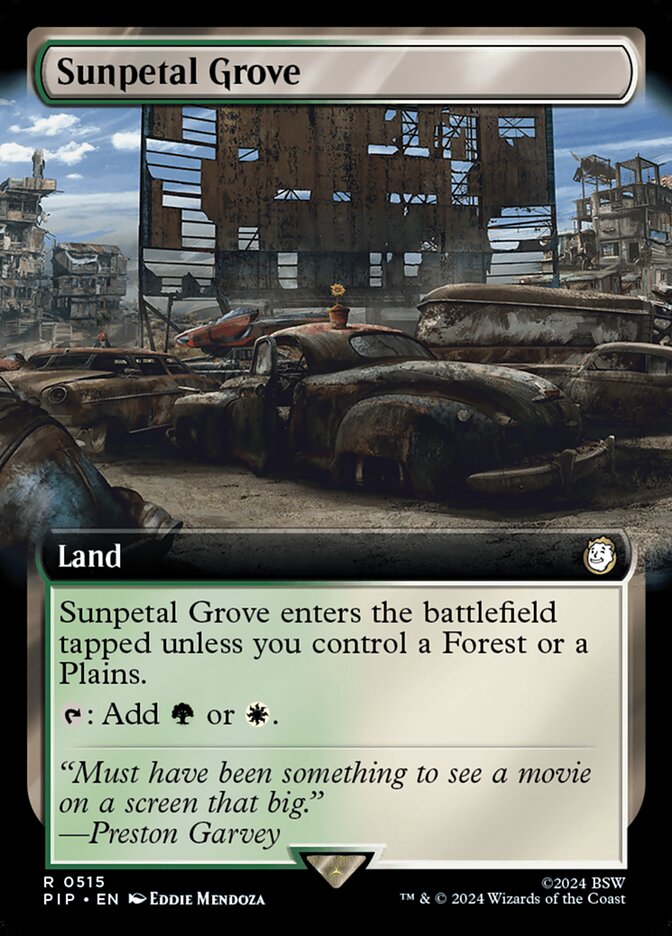 Sunpetal Grove 515 (Universes Beyond: Fallout)  | Good Games Adelaide SA