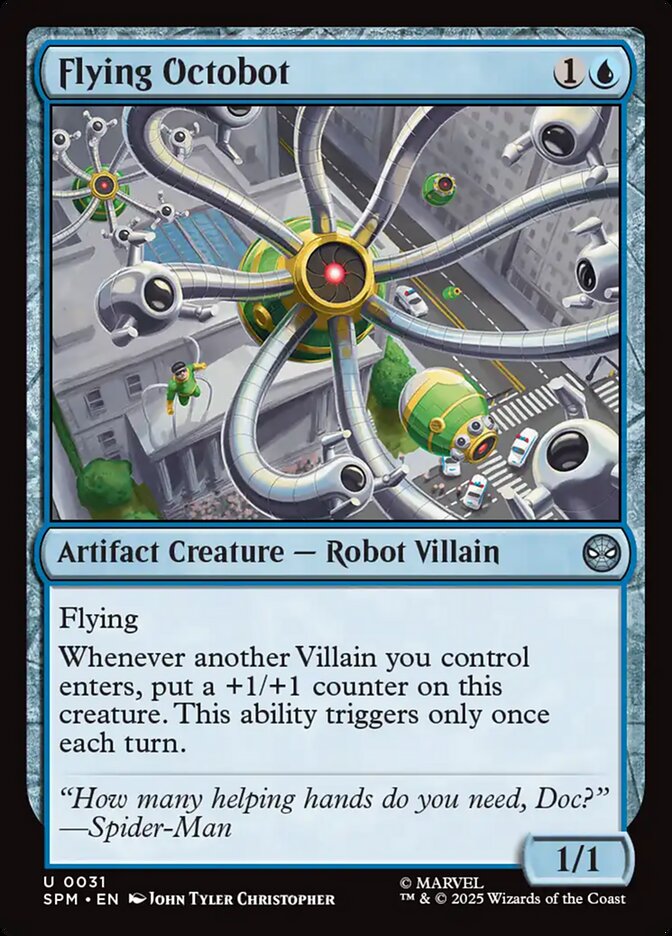 Flying Octobot 31 (Marvel's Spider-Man)  - Foil | Good Games Adelaide SA
