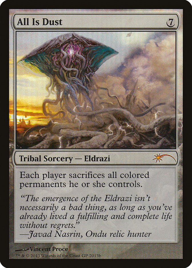 All Is Dust  (Grand Prix Promos)  - Foil | Good Games Adelaide SA