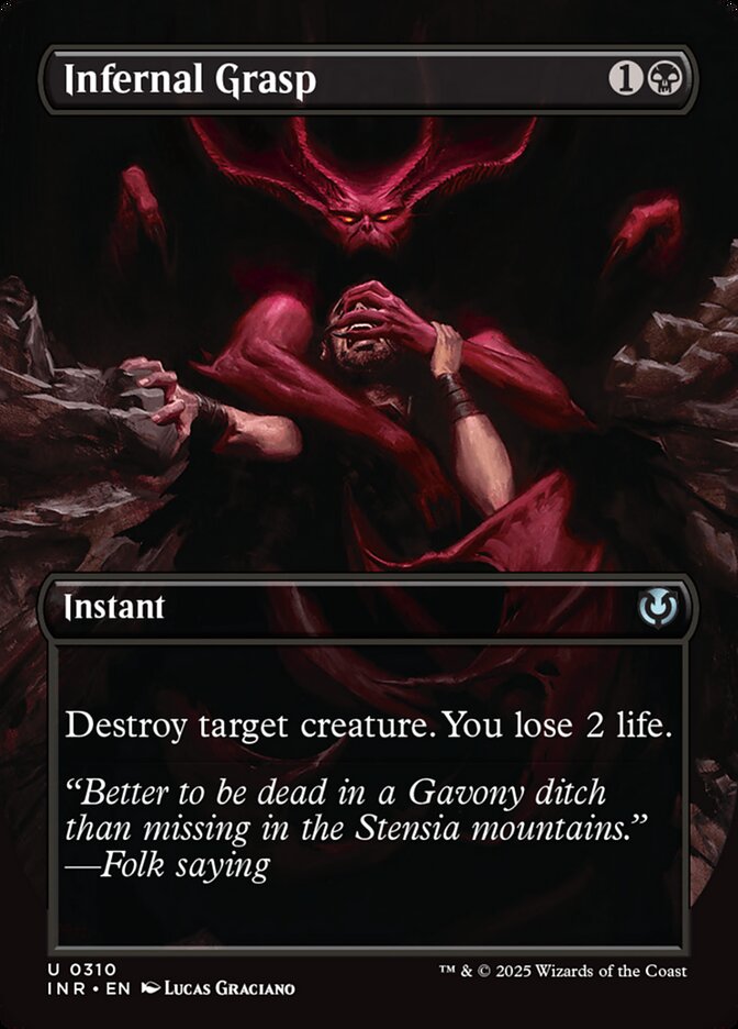 Infernal Grasp 310 (Innistrad Remastered)  - Foil | Good Games Adelaide SA