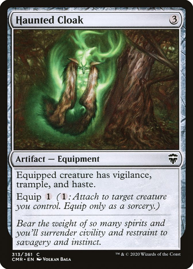 Haunted Cloak 313 (Commander Legends)  - Foil | Good Games Adelaide SA