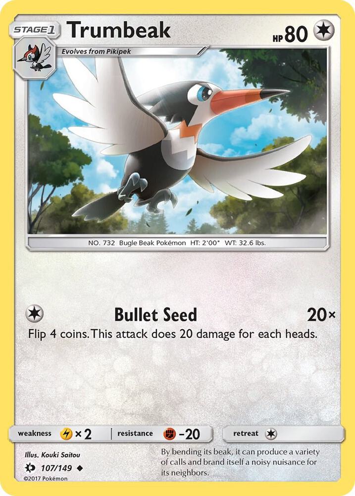 Trumbeak 107/149 (SM Base Set)  | Good Games Adelaide SA