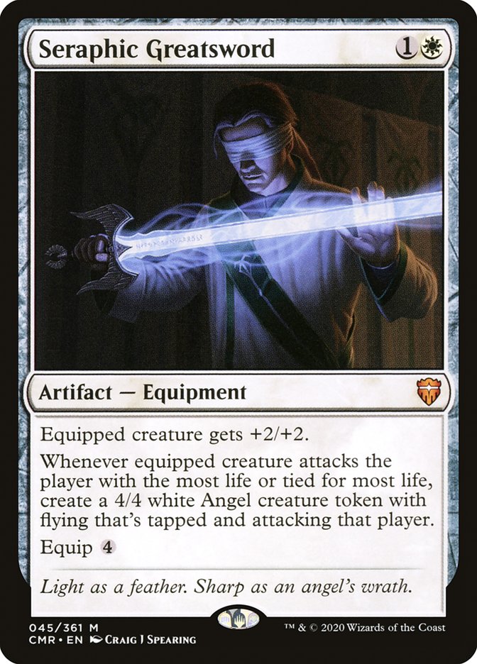 Seraphic Greatsword 45 (Commander Legends)  | Good Games Adelaide SA