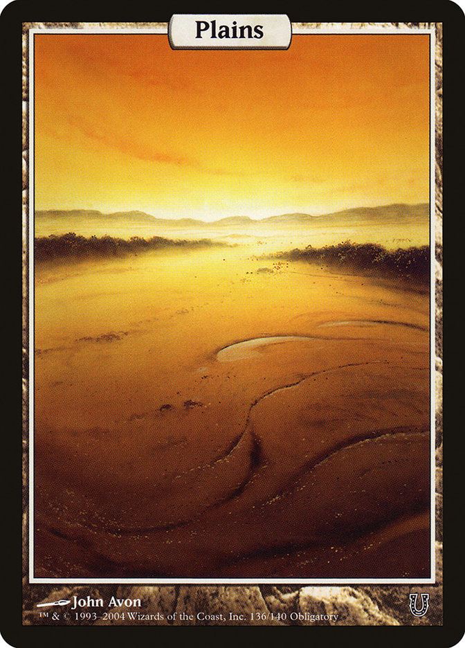 Plains 136 (Unhinged)  - Full Art Foil | Good Games Adelaide SA
