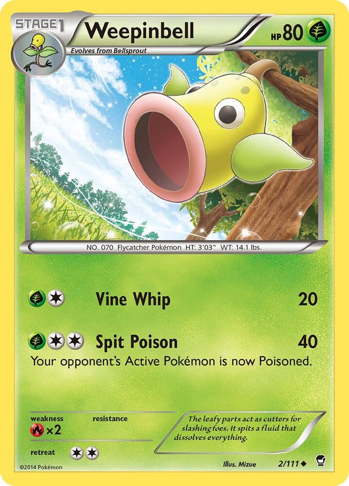 Weepinbell 2/111 (XY - Furious Fists)  | Good Games Adelaide SA