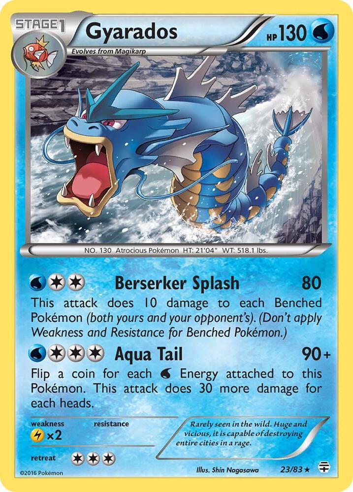Gyarados 23/83 (Generations)  | Good Games Adelaide SA