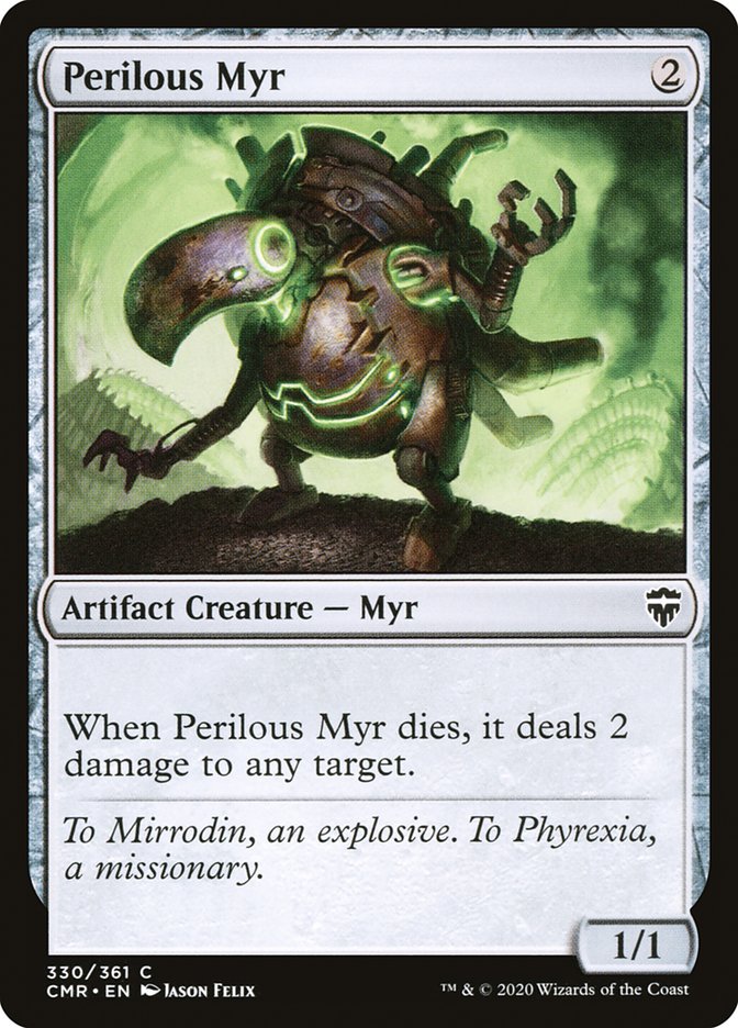 Perilous Myr 330 (Commander Legends)  | Good Games Adelaide SA