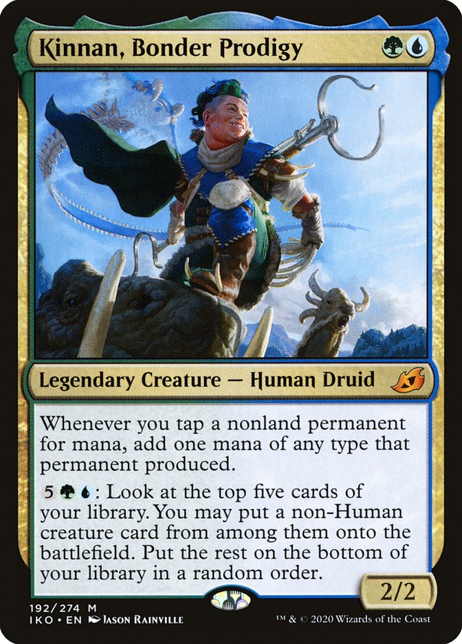 Kinnan Bonder Prodigy 192 (Ikoria: Lair of Behemoths)  - Foil | Good Games Adelaide SA