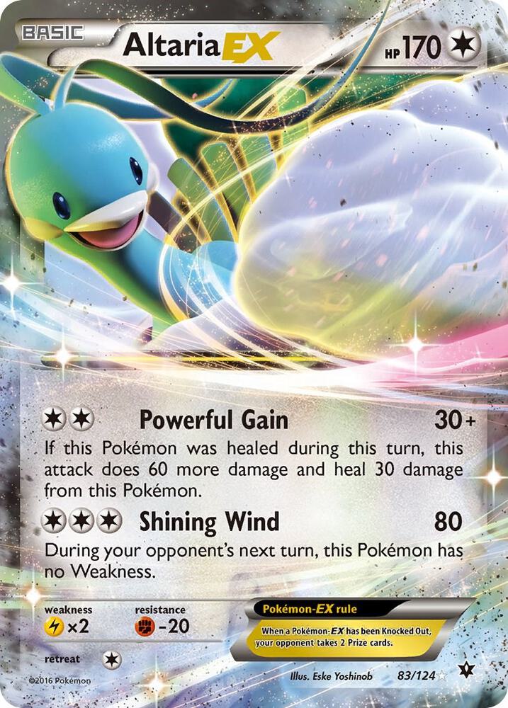 Altaria EX 83/124 (XY - Fates Collide)  - Holofoil | Good Games Adelaide SA