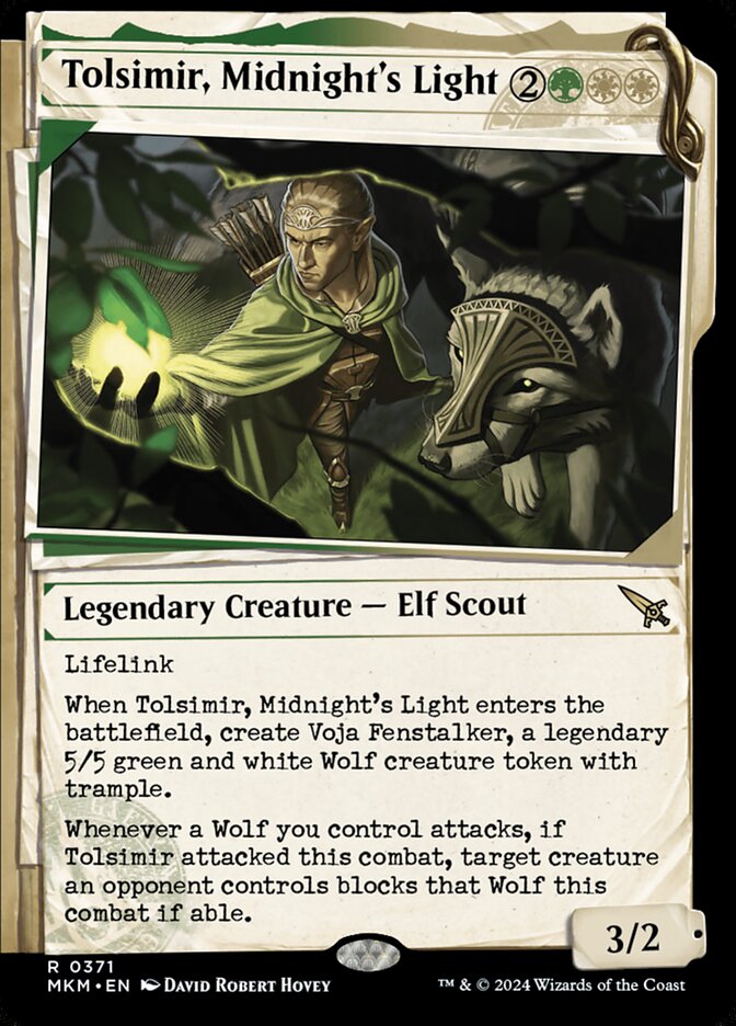 Tolsimir, Midnights Light 371 (Murders at Karlov Manor)  - Foil | Good Games Adelaide SA