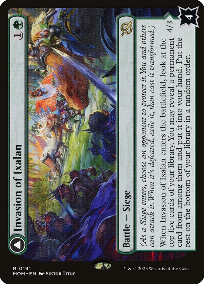 Invasion of Ixalan // Belligerent Regisaur 191 (March of the Machine)  - Foil | Good Games Adelaide SA