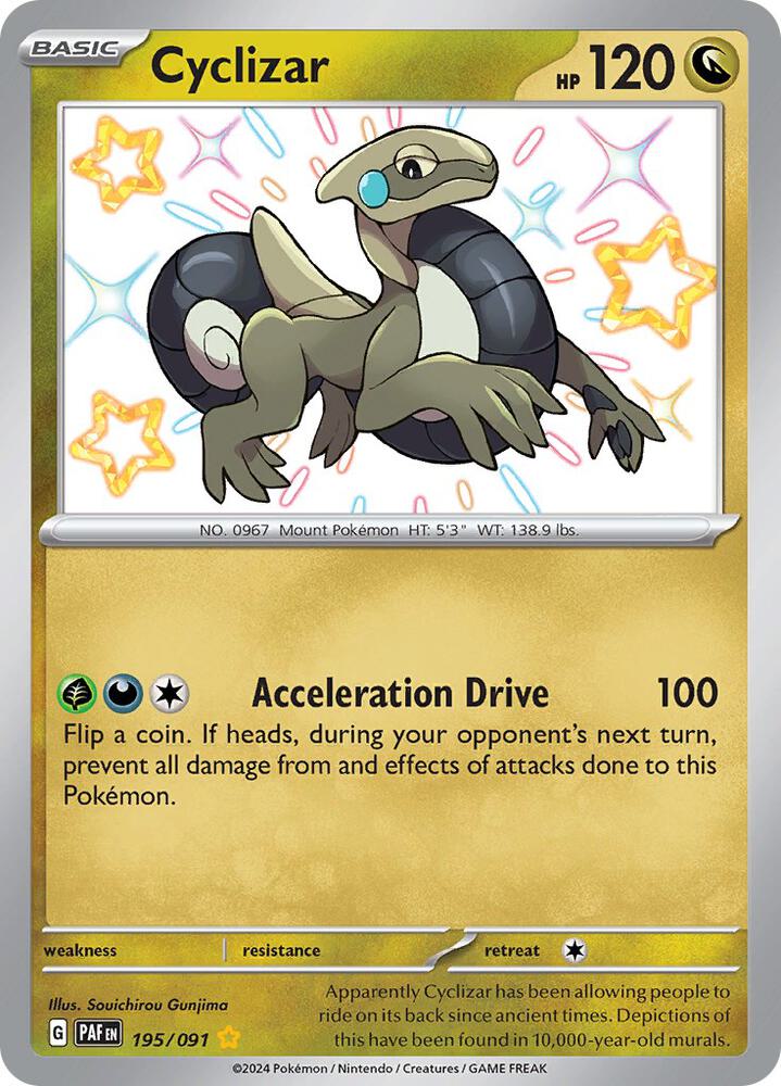 Cyclizar 195/091 (SV: Paldean Fates)  - Holofoil | Good Games Adelaide SA