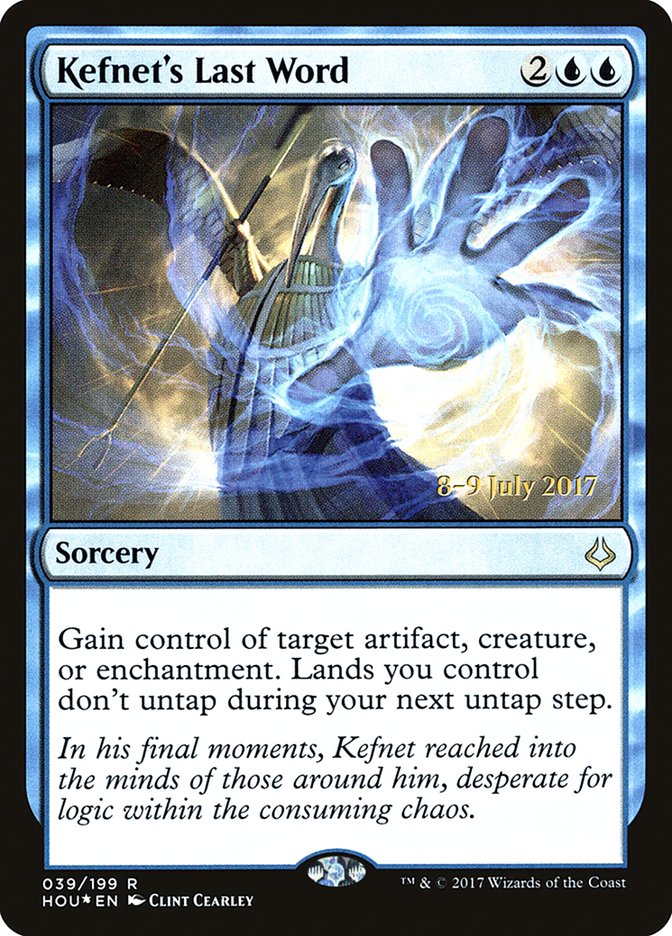 Kefnet's Last Word 39 (Prerelease Cards)  - Foil | Good Games Adelaide SA