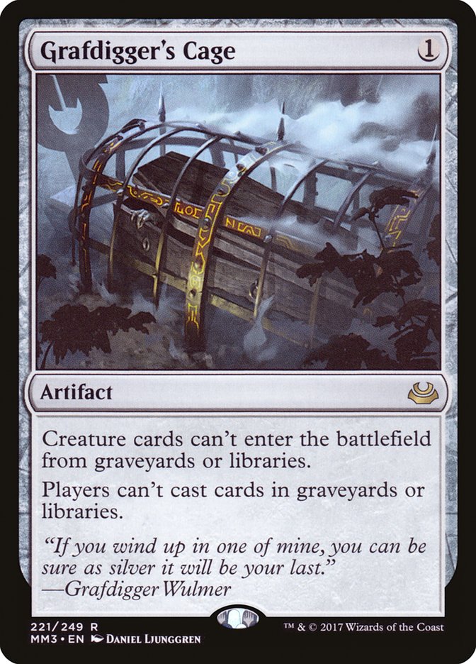 Grafdigger's Cage 221 (Modern Masters 2017)  | Good Games Adelaide SA