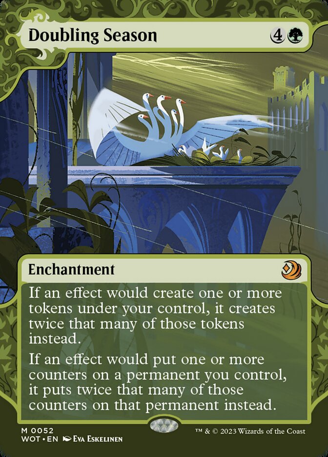 Doubling Season 52 (Wilds of Eldraine: Enchanting Tales)  - Foil | Good Games Adelaide SA
