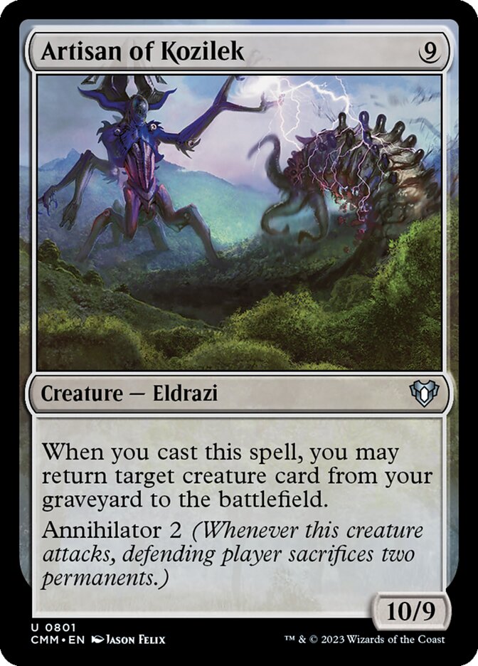 Artisan of Kozilek 801 (Commander Masters)  | Good Games Adelaide SA
