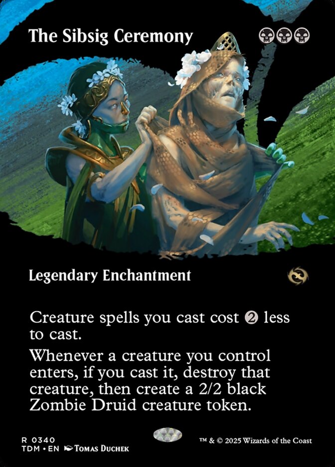 The Sibsig Ceremony 340 (Tarkir: Dragonstorm)  | Good Games Adelaide SA