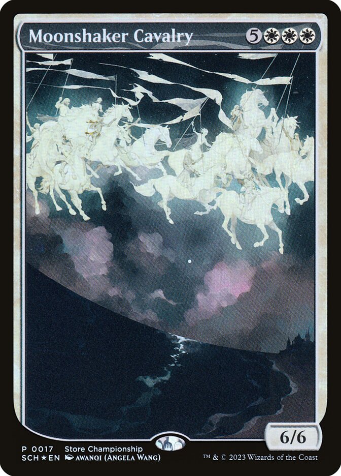 Moonshaker Cavalry 17 (Game Day & Store Championship Promos)  - Textless Foil | Good Games Adelaide SA