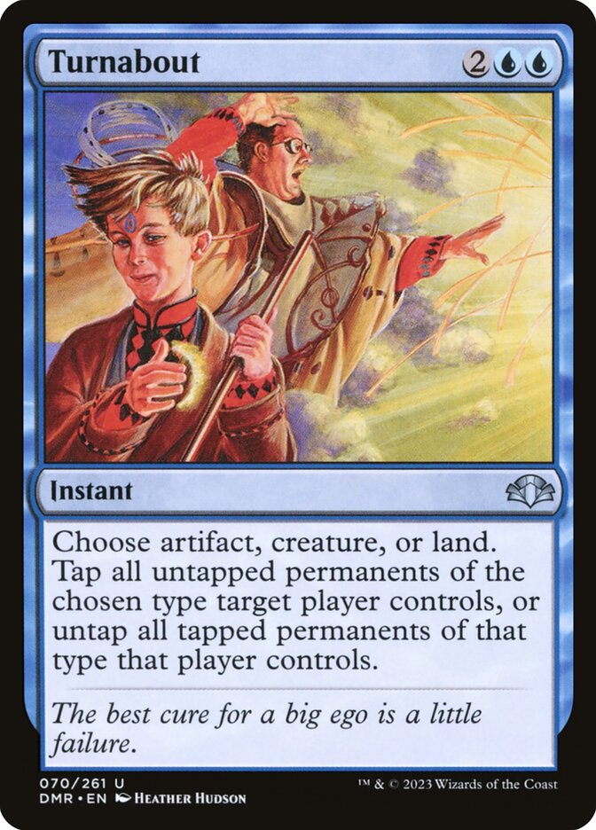 Turnabout 70 (Dominaria Remastered)  - Foil | Good Games Adelaide SA