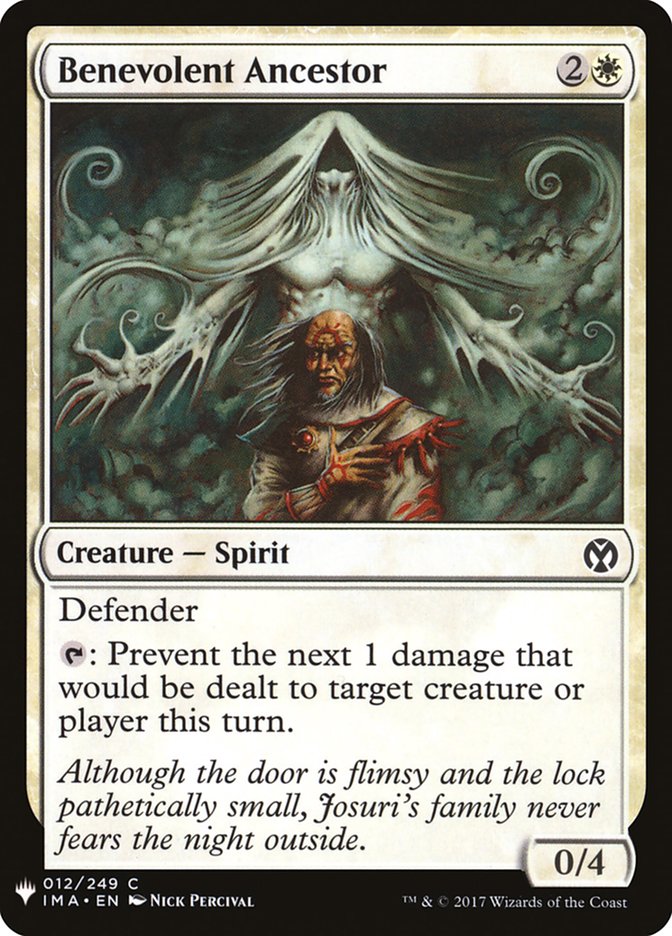 Benevolent Ancestor 12 (The List Reprints)  | Good Games Adelaide SA